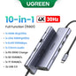 UGREEN ProHub 8K: 10-in-1 Dual HDMI USB-C Dock with 100W PD, RJ45, and USB 3.0 for MacBook