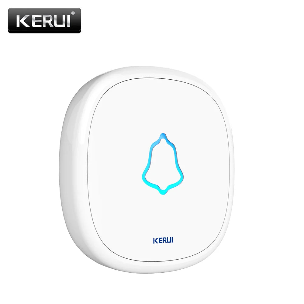 KERUI Waterproof Touch Doorbell Button Wireless SOS Emergency Button Alarm Accessories For KERUI Doorbel Alarm System