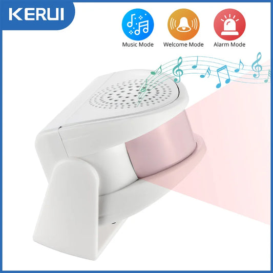 KERUI Motion Sensor Door Bell Shop Visitor Alert Chime Alarm Burglar Doorbell