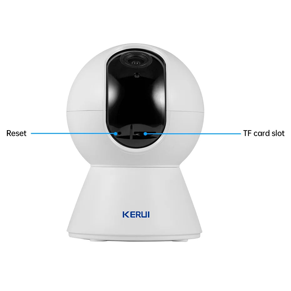 KERUI 4K UHD Tuya Smart Mini WiFi IP Camera Indoor Wireless Security Home CCTV Surveillance Camera With Auto Tracking