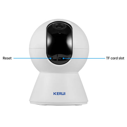 KERUI 4K UHD Tuya Smart Mini WiFi IP Camera Indoor Wireless Security Home CCTV Surveillance Camera With Auto Tracking