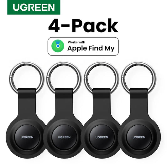 UGREEN SmartTrack Pro: Security Tag with Apple Find My & Bluetooth GPS for Keys, Earbuds, and Luggage