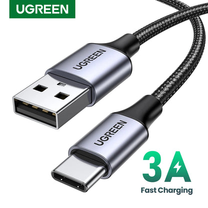 UGREEN 3A USB Type A to Type C Fast Charging Cable