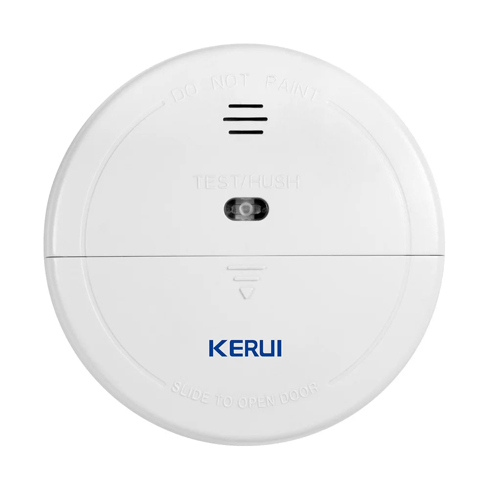 KERUI Wireless Home Fire Smoke Sensor Detector Security Work With GSM Wifi Alarm System