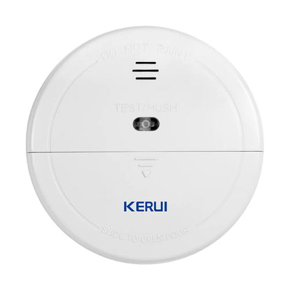 KERUI Wireless Home Fire Smoke Sensor Detector Security Work With GSM Wifi Alarm System