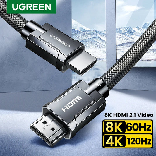 UGREEN Ultra 8K HDMI Cable: Lightning-Fast 48Gbps eARC Dolby Vision