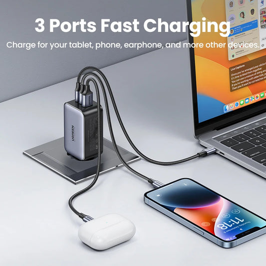 UGREEN PowerBoost 65W GaN TurboCharger: Ultra-Fast Type C PD Charger